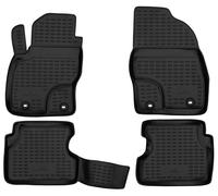 Walser Tappetini in Gomma per Auto XTR su Misura Compatibile con Ford Focus II (Focus 2) 2004-2013, Turnier/Combi 2004-2012, Cabriolet 2006-2010