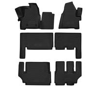 Walser Tappetini in Gomma per Auto XTR su Misura Compatibile con Ford Tourneo Custom Bus (F3) 8 posti 2012 - Facelift 2017