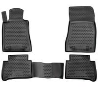 Walser Tappetini in Gomma per Auto XTR su Misura Compatibile con Mercedes-Benz Classe E (W211), 2002-2009, Tappetini Auto Antiscivolo