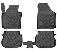 Walser Tappetini in gomma XTR su misura per VW Caddy 2015-Oggi, antiscivolo, protezione vano piedi