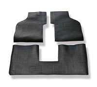 Tappetini in Gomma per Panda 750 4x4 141-141 A dal 1986 al 2003 Tappeti auto su misura antiscivolo in set completo con Posteriore Intero 10750