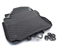 Tappetini in gomma per VW Caddy III/Caddy IV/Life, 4 pezzi, nero