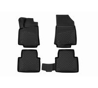 Element Tappetini in gomma antiscivolo premium 3D personalizzati OPEL Crossland, 2017->, auto famigliare, Nera, 4 pez