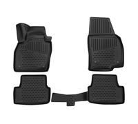 Element tappetini in Gomma 3D Premium su Misura Adatti per Seat Ibiza, MK 5 (V), 2017->, Hatchback 5 Porte, 4 Pezzi.