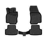 Element Tappetini in Gomma Antiscivolo Premium 3D Personalizzati Skoda Karoq, 2017->, Auto famigliare, 4 pez.