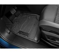 Tappetini in Gomma realizzati per Jeep Compass Ibrida 2025, Set 4 Pezzi con Bordo Rialzato e Logo Jeep, per Modelli Benzina ed Elettrico - Originali OEM 1699915880