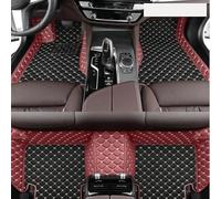 Tappetini in gomma resistente Tappetini Auto Per BMW Per M3 Per E30 1986~1991 5 Posti Coupé Tappetini In Pelle Copertura Completa Protezione Tappeti Fango Accessori Interni(Black and wine)