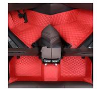 Tappetini in gomma resistente Tappetino Auto Personalizzato Per Nissan Per Murano 2003-2024 Tutti I Modelli Per Z51 Per Z52 Tappeto Accessori Tappeti Styling Parti Interne(Rosso)