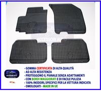 Tappetini in Gomma Tappeti auto specifici su misura per SUZUKI S-Cross 2013>