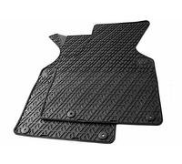 Tappetini in Gomma Tappetini Originali VW T4 7D in Gomma Auto per Tutte Le Stagioni 2 Pezzi Anteriore Nero Multivan Station Wagon