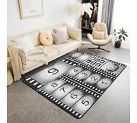 Tappetini In Moquette, Stampa 3D Cinema Retrò Area Casa Camera Da Letto Tappeto Grande Area Giochi Per Tappeti Tappetini Gioco Per Camerette 80 X 160 Cm - Pulizia Facile /955865245910