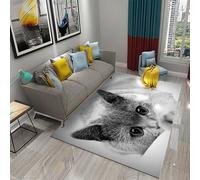 Tappetini In Moquette, Stampa 3D Gatto Animale, Varie Dimensioni Tra Cui Scegliere, Cameretta Per Morbida E Spessa Flanella 60 X 90 Cm - Pulizia Facile - Poliestere /4987342482236
