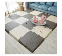 Tappetini in Schiuma di Peluche, Tappetino for esercizi anti-fatica ad alta densità, 12 pollici x 12 pollici, tappetino for palestra domestica(Style1,16pcs)
