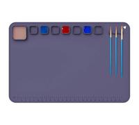 Tappetini in silicone per artigianato - 24in x 16in per fusione di gioielli in resina Tappetino antiaderente antiscivolo - Nessuna macchia Forniture fai da te Accessori per resina, pittura, vernice, a