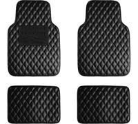 Tappetini in similpelle FH Group per auto - Tappetini universali per auto - Tappetini multiuso per auto - Tappetino protettivo in similpelle - Id