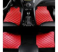 Tappetini In Similpelle PU per Lamborghini Centenario LP 770-4 Coupe 2016 2017 2018 - Antipolvere, Impermeabili E Antiscivolo - per Un Nuovo Livello Di Comfort Di Guida,Red
