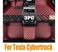 Tappetini in TPE per il 2024 Tesla Cybertruck Pickup tappetini per bagagliaio per tutte le stagioni protezione inodore della fodera del pavimento ad alta copertura