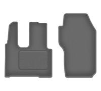 Tappetini in velluto Grafite Mercedes Actros MP4 0 Set da 2 pezzi