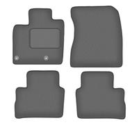 Tappetini in velluto Grafite Nissan Qashqai III mHEV 2021- Set da 4 pezzi