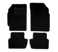 Tappetini in velluto Nero Chevrolet Spark III M300 2009-2015 Set da 4 Pezzi