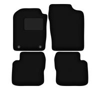 Tappetini in velluto Nero Daihatsu Cuore VII L276 2007- Set da 4 Pezzi