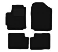 Tappetini in velluto Nero Daihatsu Sirion III M300 2004-2010 Set da 4 Pezzi