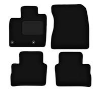 Tappetini in velluto Nero Nissan Qashqai III mHEV 2021- Set da 4 Pezzi