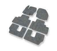 Mossa Premium tappetini auto in velluto compatibili con Ford Galaxy III (2006-2015) - tappeti auto - grigio 1