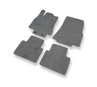Mossa Premium tappetini auto in velluto compatibili con Mercedes-Benz Classe A W169 (2004-2012) - tappeti auto - grigio 1