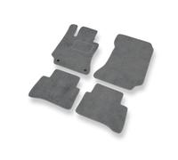 Tappetini in velluto per Mercedes-Benz CLS C218, X218 Coupé (2011-2018) Grigio