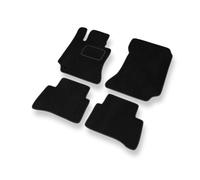 Tappetini in velluto per Mercedes-Benz CLS C218, X218 Coupé (2011-2018) Nero