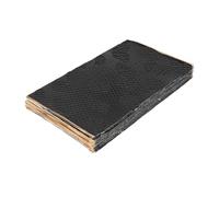 Tappetini Isolanti Anti Rumore Isolamento Acustico Gomma Butilica Auto Isolamento Termico Barriera Acustica Nero 2/10/15/17/34 Pezzi 80 Mil 25 Piedi Quadrati(17piece 400x250mm 1)