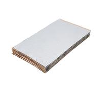 Tappetini Isolanti Anti Rumore Isolamento Acustico Gomma Butilica Auto Isolamento Termico Barriera Acustica Nero 2/10/15/17/34 Pezzi 80 Mil 25 Piedi Quadrati(17piece 400x250mm)