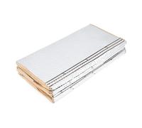 Tappetini Isolanti Anti Rumore Isolamento Acustico Gomma Butilica Auto Isolamento Termico Barriera Acustica Nero 2/10/15/17/34 Pezzi 80 Mil 25 Piedi Quadrati(10piece 600x400mm1)