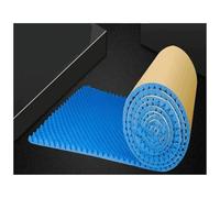Tappetini Isolanti Anti Rumore Pannelli Isolanti Acustici Autoadesivi schiuma Forma Uovo, Ad Alta Densità, Per Studio, KTV, Ufficio, 50x200 Cm(Blu,3.5cm)