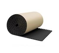 Tappetini Isolanti Materiale acustico in cotone isolante fonoassorbente autoadesivo per isolamento acustico auto impermeabile(100x25x2cm)