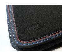 Tappetini M5 BMW Serie 5 E39 /Touring Originali Qualità Premium Velluto 4 Pez...