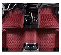 Tappetini macchina Car Interior Accessorie Anteriore E Posteriore Set Completo Tappetini Tappetini Auto Per Toyota Per Corolla XI 11th Per E170 2014-2018 Auto Moquette(Red wine)