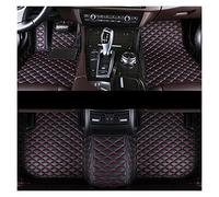 Tappetini macchina Tappetini Auto Per Hyundai Per Veloster 2011 2012 2013 2014 2015 2016 2017 Tappetini Per Auto Personalizzati Automobile Auto Moquette(BLACK-RED)