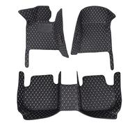 Tappetini macchina Tappetini Auto Per Jeep Per Renegade 2016-2018 Accessori Per Interni Auto Tappeti In Pelle Tappetini Per Piedi Auto Moquette(Black White)