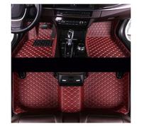 Tappetini macchina Tappetini Auto Per Toyota Per Corolla Per Cross 2022 Poggiapiedi Per Auto Personalizzati Accessori Per Interni Per Tappeti Automobili Auto Moquette(VINO ROSSO)