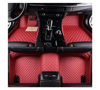 Tappetini Macchina Tappetini Auto Personalizzati 3D A Copertura Totale per Cadillac SRX 5 Posti 2010-2016 CT4 CT5 CT6 2020-2023, Accessori Interni Tappetini Moquette(Rosso)