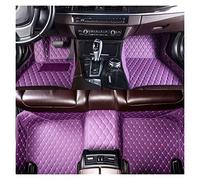 Tappetini macchina Tappetini Per Auto Per Per Q7 Per 4L 2006-2010 Accessori Interni Fit Tappeti In Pelle Tappetini Per Piedi Auto Moquette(Viola)
