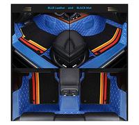 Tappetini macchina Tappetino Auto Su Misura Materiale ECO Per 98% 2 File Cinque Posti Oltre 2000 Modelli Guida Sia A Sinistra Che A Destra Auto Moquette(Blu 2)
