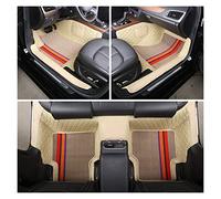 Tappetini macchina Tappetino Auto Su Misura Materiale ECO Per 98% 2 File Cinque Posti Oltre 2000 Modelli Guida Sia A Sinistra Che A Destra Auto Moquette(Beige)