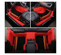 Tappetini macchina Tappetino Auto Su Misura Materiale ECO Per 98% 2 File Cinque Posti Oltre 2000 Modelli Guida Sia A Sinistra Che A Destra Auto Moquette(Red2)