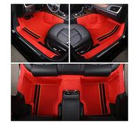 Tappetini macchina Tappetino Auto Su Misura Materiale ECO Per 98% 2 File Cinque Posti Oltre 2000 Modelli Guida Sia A Sinistra Che A Destra Auto Moquette(Red1)