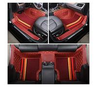Tappetini macchina Tappetino Auto Su Misura Materiale ECO Per 98% 2 File Cinque Posti Oltre 2000 Modelli Guida Sia A Sinistra Che A Destra Auto Moquette(Borgogna)