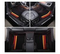 Tappetini macchina Tappetino Auto Su Misura Materiale ECO Per 98% 2 File Cinque Posti Oltre 2000 Modelli Guida Sia A Sinistra Che A Destra Auto Moquette(Black1)