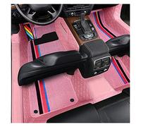 Tappetini macchina Tappetino Auto Su Misura Materiale ECO Per 98% 2 File Cinque Posti Oltre 2000 Modelli Guida Sia A Sinistra Che A Destra Auto Moquette(Pink 1)